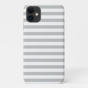 Capa Para iPhone 11 A cinza Pastel listra a caixa do iPhone 6 do teste