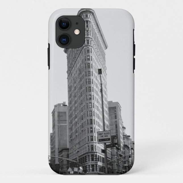 Capa Para iPhone 11 A construção de Flatiron (foto) (Verso)