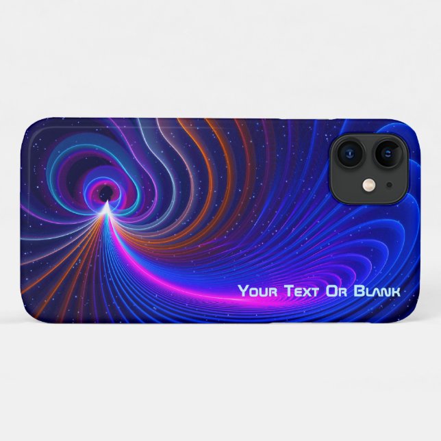 Capa Para iPhone 11 A Curvatura do Espaço (Verso (horizontal))