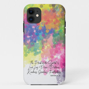 Capa Para iPhone 11 A Fruta do Espírito - Galatianos 5
