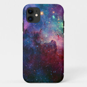Capa Para iPhone 11 A galáxia da nebulosa Stars o caso do iPhone 5/5S