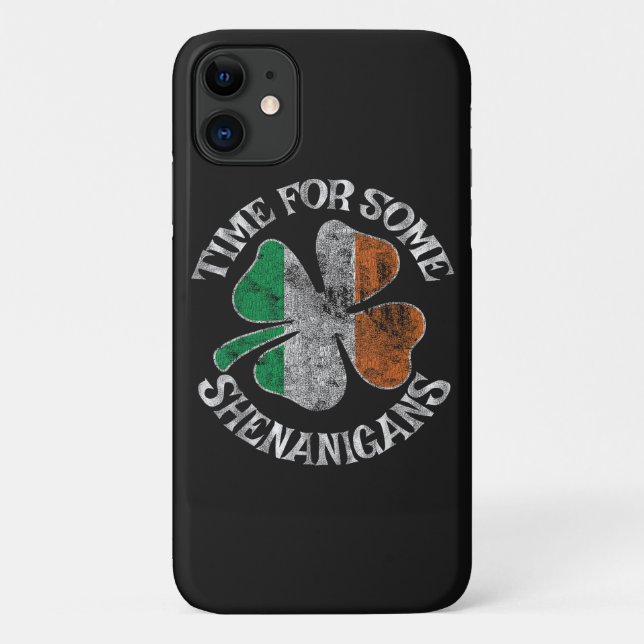 Capa Para iPhone 11 A hora de St. Patrick para algumas travessuras de  (Verso)