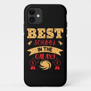 Capa Para iPhone 11 A MELHOR ESCOLA DA GALÁXIA é engraçada