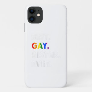 Capa Para iPhone 11 A Melhor Irmã Gay Nunca LGBT Lésbica Bi Mês Org