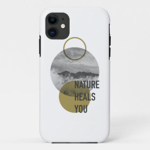 Capa Para iPhone 11 A Natureza cura-te