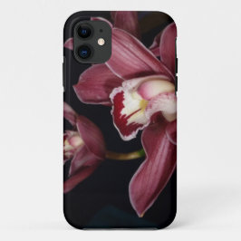 Capa Para iPhone 11 A orquídea cor-de-rosa floresce a caixa do iPhone