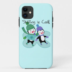 Capa Para iPhone 11 A patinagem dos pinguins é legal