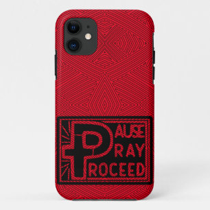 Capa Para iPhone 11 A PAUSA A PRAY então CONTINUA