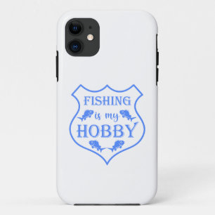 Capa Para iPhone 11 A pesca é a minha citação do escudo hobby na crist