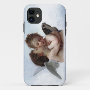 Capa Para iPhone 11 A primeira pintura de Beijo por William Bouguereau