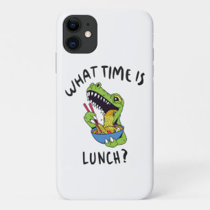 Capa Para iPhone 11 A que horas é o almoço
