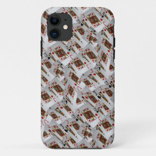 Capa Para iPhone 11 "A Selvagem de Jack: Uma Dispersão de Cartões Poke