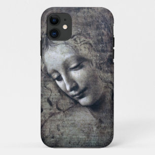 Capa Para iPhone 11 A Senhora com Cabelo Descascado, Leonardo da Vinci