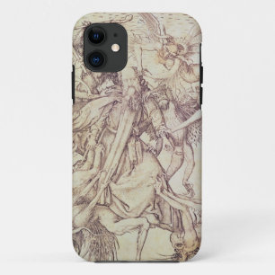 Capa Para iPhone 11 A tentação de St Anthony (gravura)