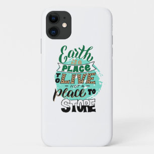 Capa Para iPhone 11 A Terra É Um Lugar Para Não Ser Armazenado