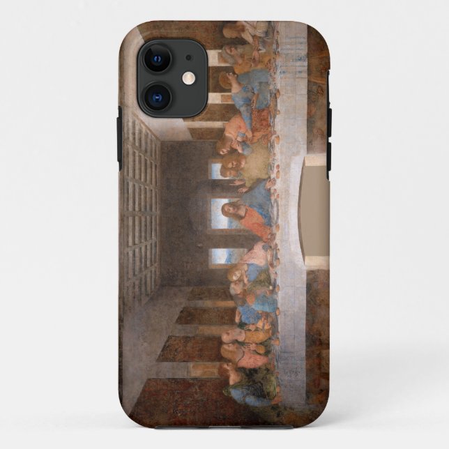 Capa Para iPhone 11 A Última Ceia de Leonardo Da Vinci (Verso)