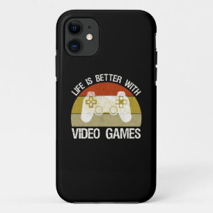 Capa Para iPhone 11 A Vida É Melhor Com Videos games