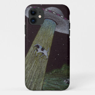 Capa Para iPhone 11 Abdução de alienígenas