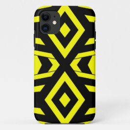 Capa Para iPhone 11 Abeja Geométrica
