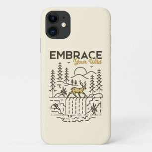 Capa Para iPhone 11 Abrace sua natureza