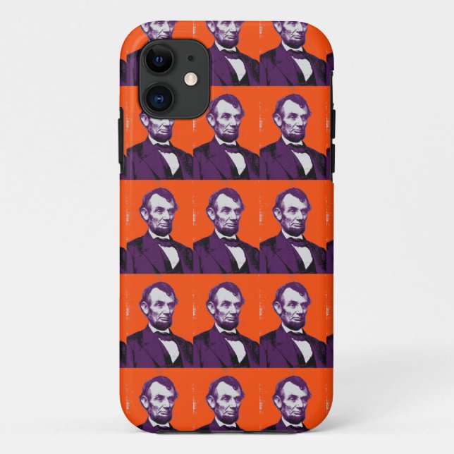 Capa Para iPhone 11 Abraham Lincoln alt (Verso)
