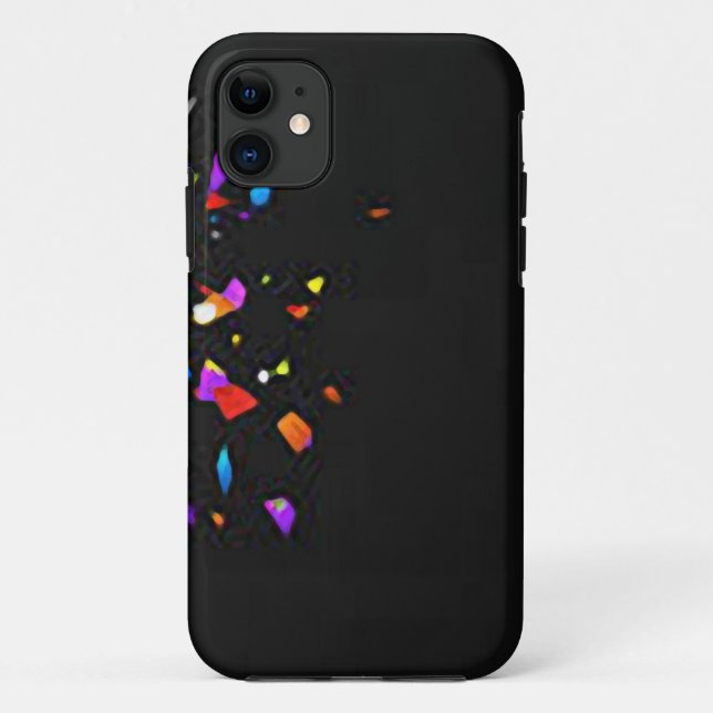 Capa Para iPhone 11 Abstract triangle babero (Verso)