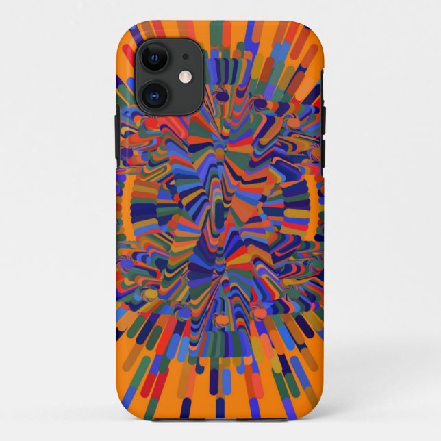 Capa Para iPhone 11 Abstrato (Verso)