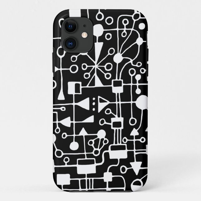Capa Para iPhone 11 Abstrato 090112 v7 (Verso)