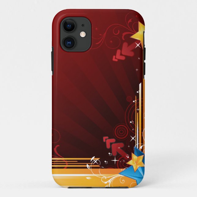 Capa Para iPhone 11 Abstrato 9e (Verso)