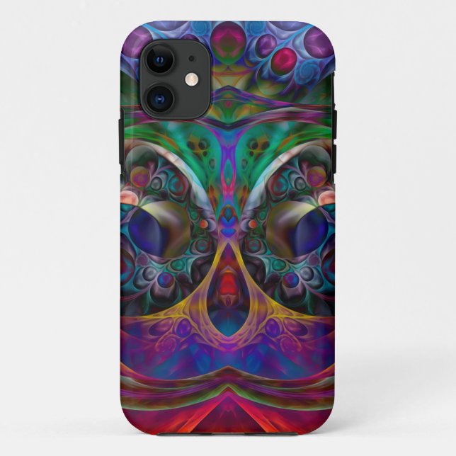 Capa Para iPhone 11 Abstrato Apófise - Coruja I (Verso)