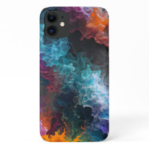 Abstrato Art vibrante: Um caleidoscópio de cor