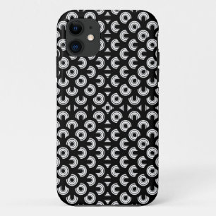 Capa Para iPhone 11 Abstrato de Anos 50 sem costura Art 2