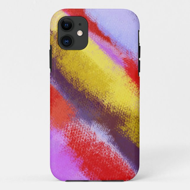 Capa Para iPhone 11 Abstrato de cores retrorreflectoras Art 29° (Verso)