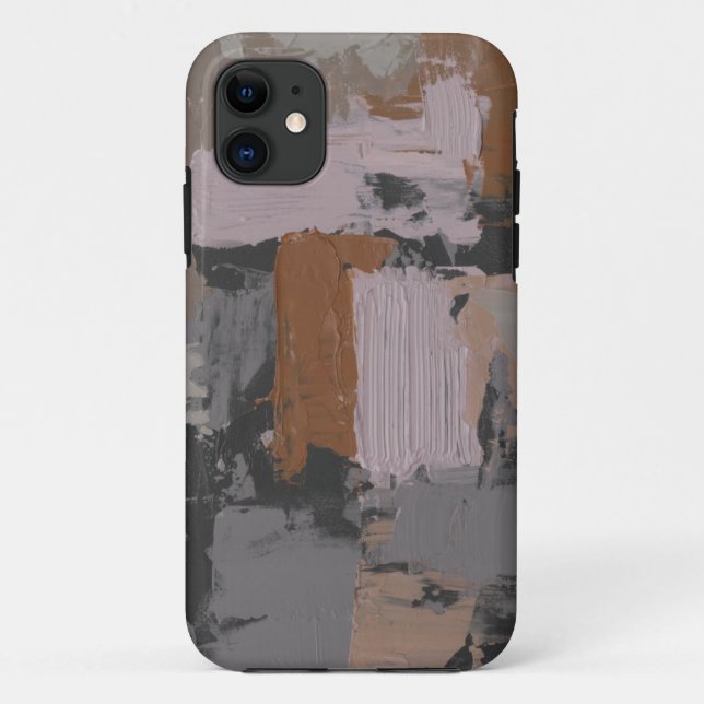 Capa Para iPhone 11 Abstrato de Impasto mim (Verso)