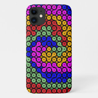 Capa Para iPhone 11 Abstrato de matizes interligados