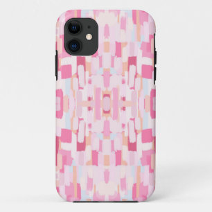 Capa Para iPhone 11 abstrato de pinks suaves