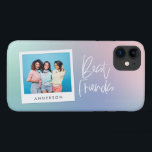 Capa Para iPhone 11 Abstrato do gradiente do arco-íris, melhor foto de<br><div class="desc">capa de telefone abstrato moderna do arco-íris. Com espaço para uma fotografia retrorreflectora.</div>