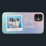 Capa Para iPhone 11 Abstrato do gradiente do arco-íris, melhor foto de<br><div class="desc">capa de telefone abstrato moderna do arco-íris. Com espaço para uma fotografia retrorreflectora.</div>