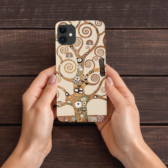 Capa Para iPhone 11 Abstrato Gustav Klimt (Criador carregado)