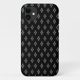 Capa Para iPhone 11 Abstrato Preto e Branco