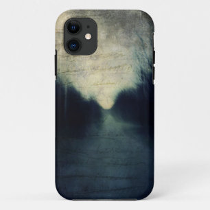 Capa Para iPhone 11 Abstrato Textured da noite