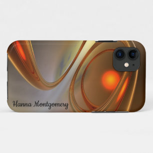 Capa Para iPhone 11 Abstrato trendy e elegante Design 3d