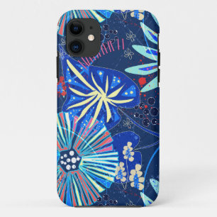 Capa Para iPhone 11 Abstrato tropical