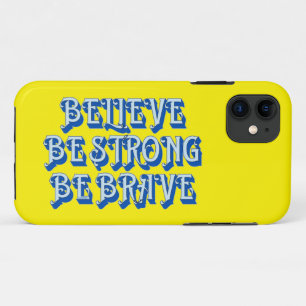CAPA PARA iPhone 11 ACREDITE, SEJA FORTE, SEJA MOTIVADA