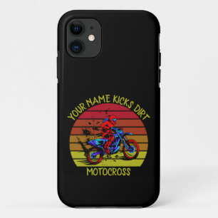Capa Para iPhone 11 Adicionar Nome, Alterar Qualquer Texto, Kicks Dirt