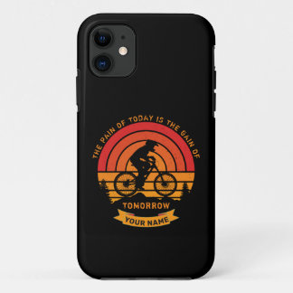 Capa Para iPhone 11 Adicionar Nome Alterar Toda Dor De Bike De Montanh