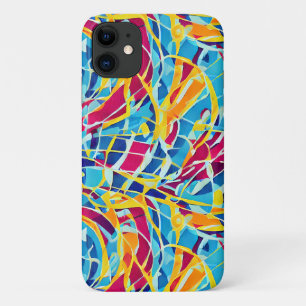 Capa Para iPhone 11 Adicione seu próprio padrão Retroativo moderno e b