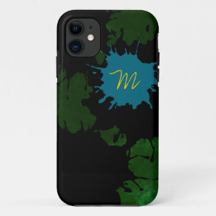 Capa Para iPhone 11 adicione sua inicial ao espirra