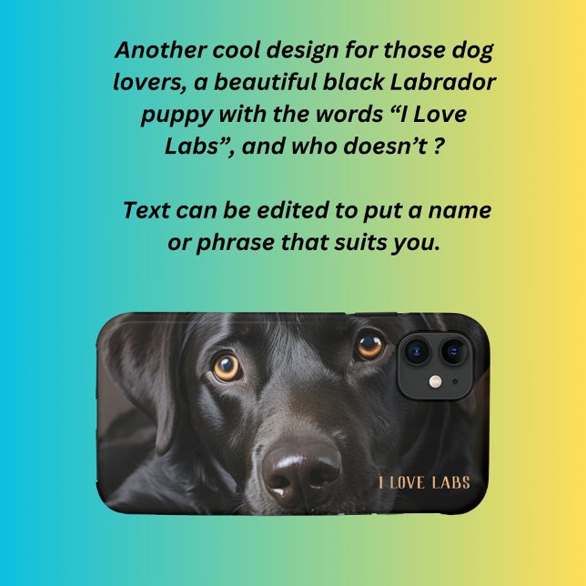 Capa Para iPhone 11 Adoro Labs Puppy (Criador carregado)