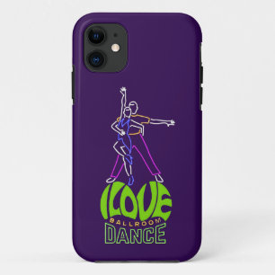 Capa Para iPhone 11 Adoro o iPhone / iPad do Ballroom Dance